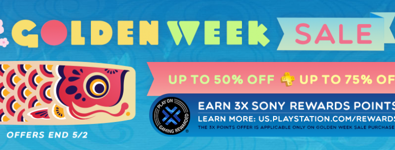 PSN Golden Week Sale